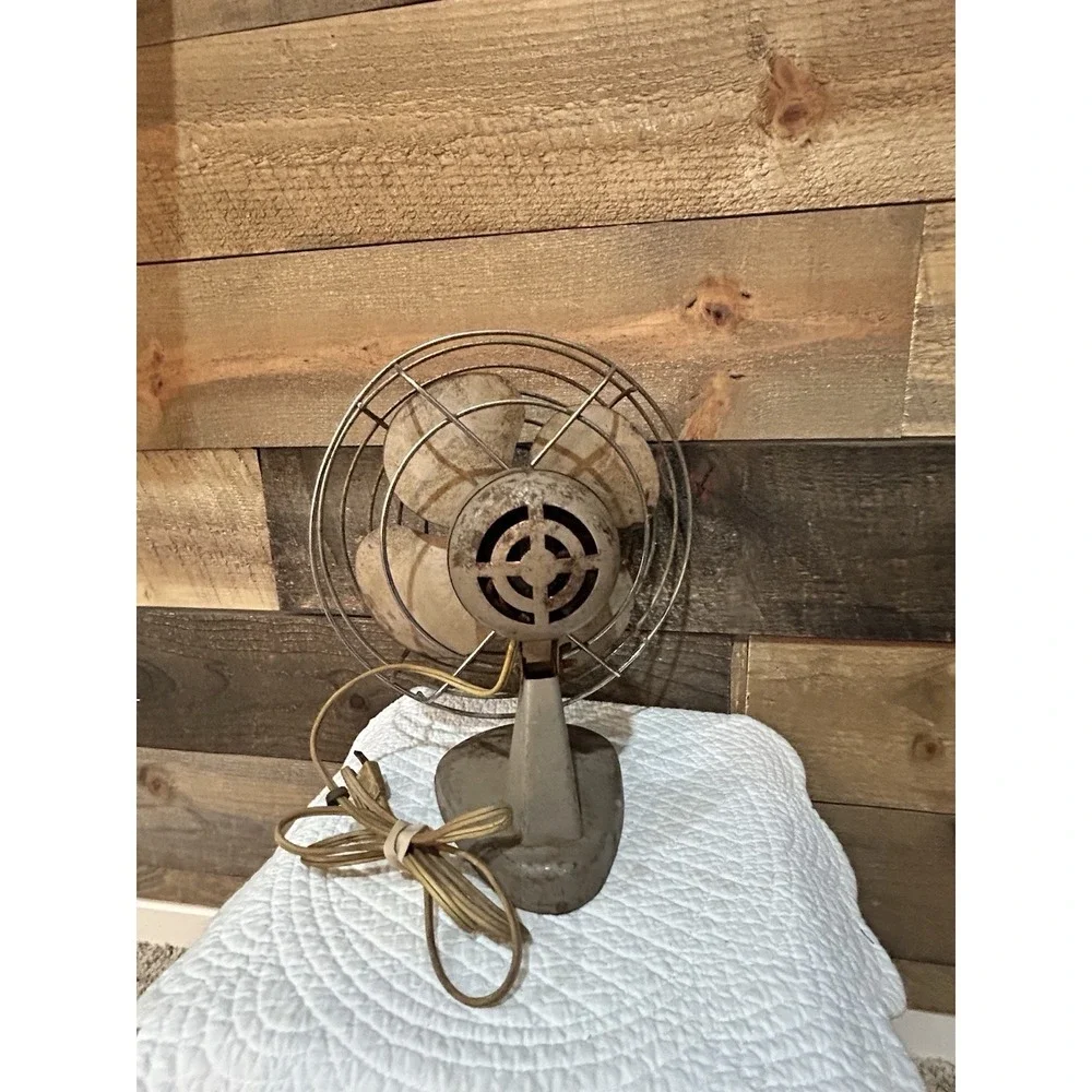 Antique Desk Fan‎ Vintage Works